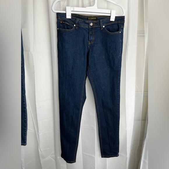 Rocawear jeans women’s size 13 Dark Blue Back Pocket Stitching - Picture 3 of 8